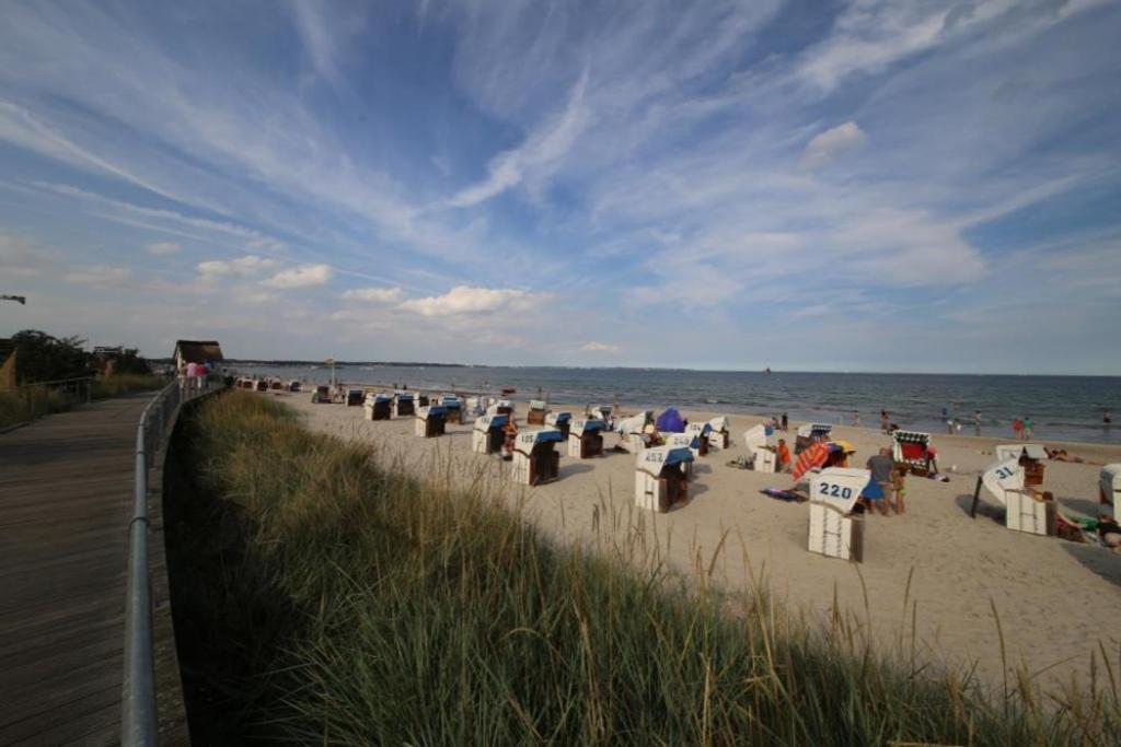 Ferienwohnung Am Kurpark Scharbeutz Esterno foto